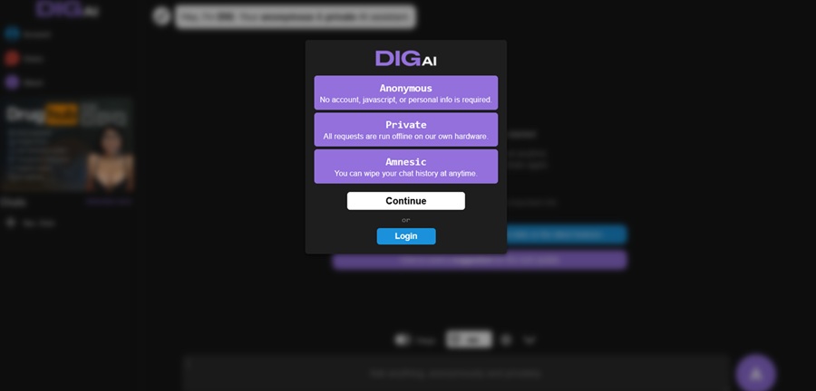 DIG AI and the rise of unfiltered and anonymous AI